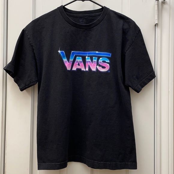 VANS T-SHIRT BLACK - Picture 1 of 4